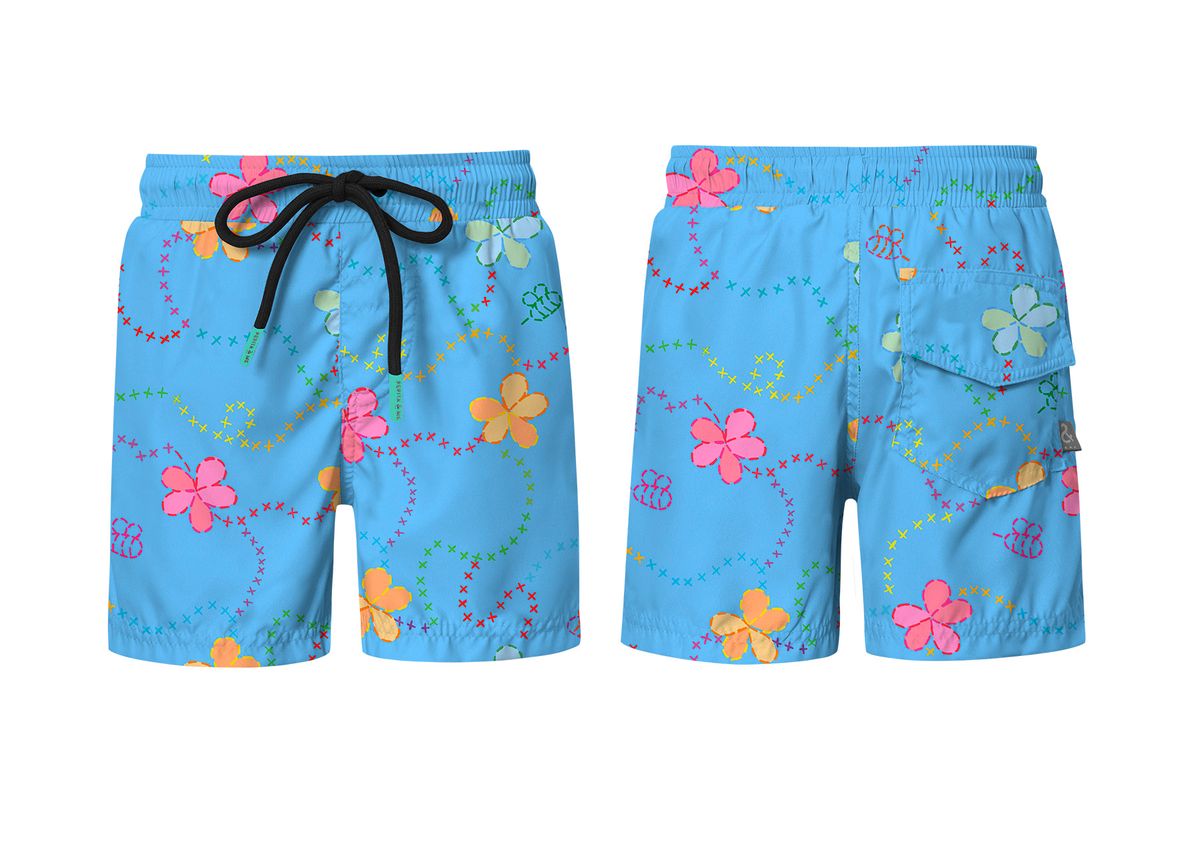 Piglo Azul Swimshorts