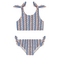 girls strawberry fields tie knot bikini