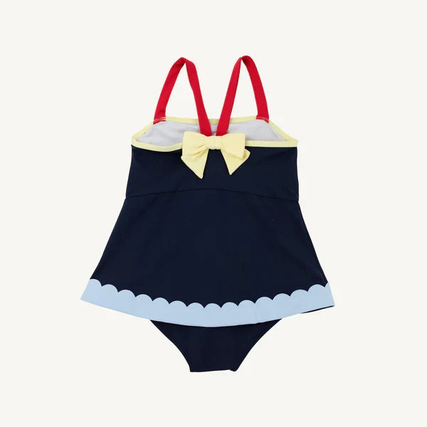 Nantucket Navy Stratford Scallop Swimsuit