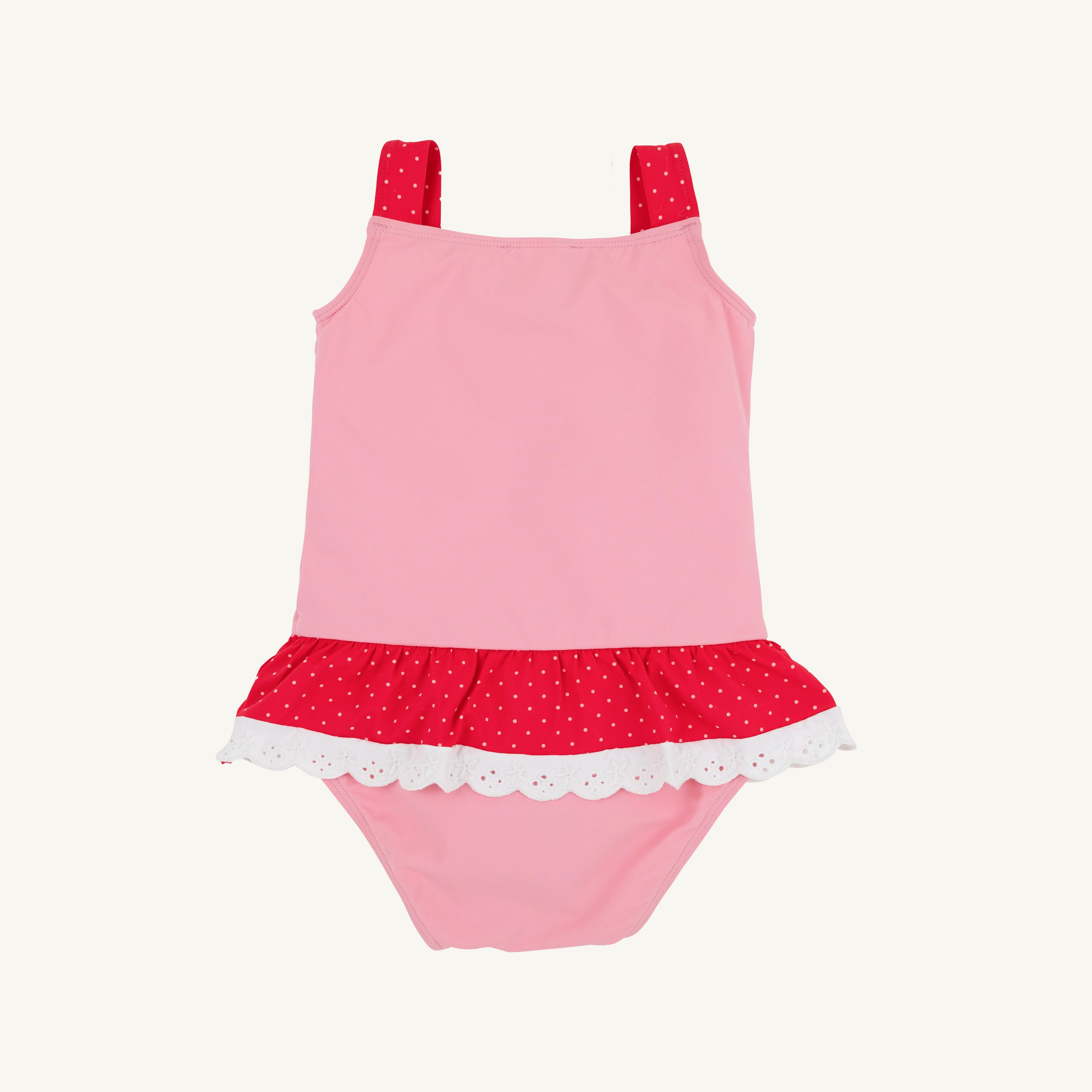 Hamptons Hot Pink/Richmond Red/Strawberry Grace Bay Bathing Suit
