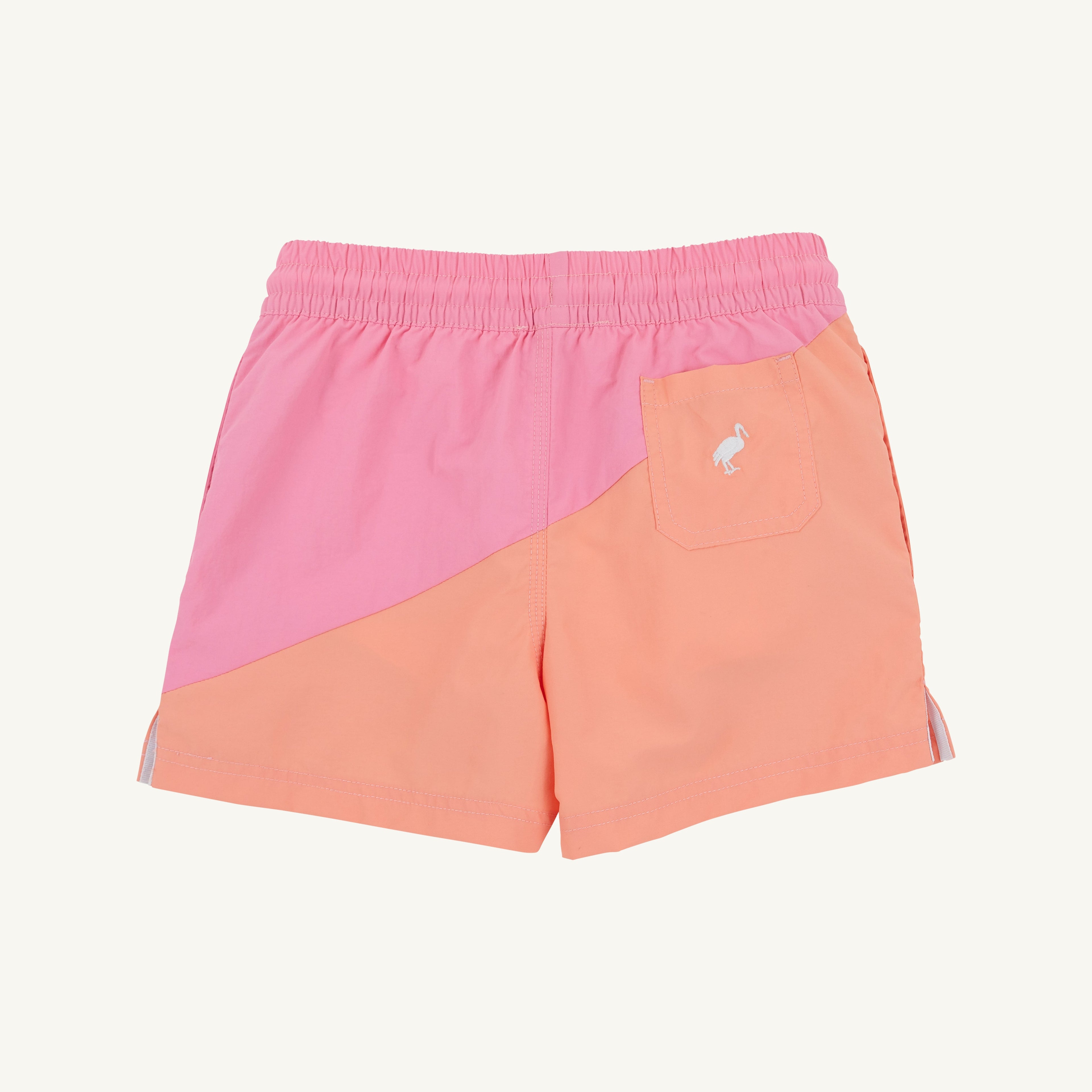 Hamptons Hot Pink/Seashore Sherbet Country Club Colorblock Trunk